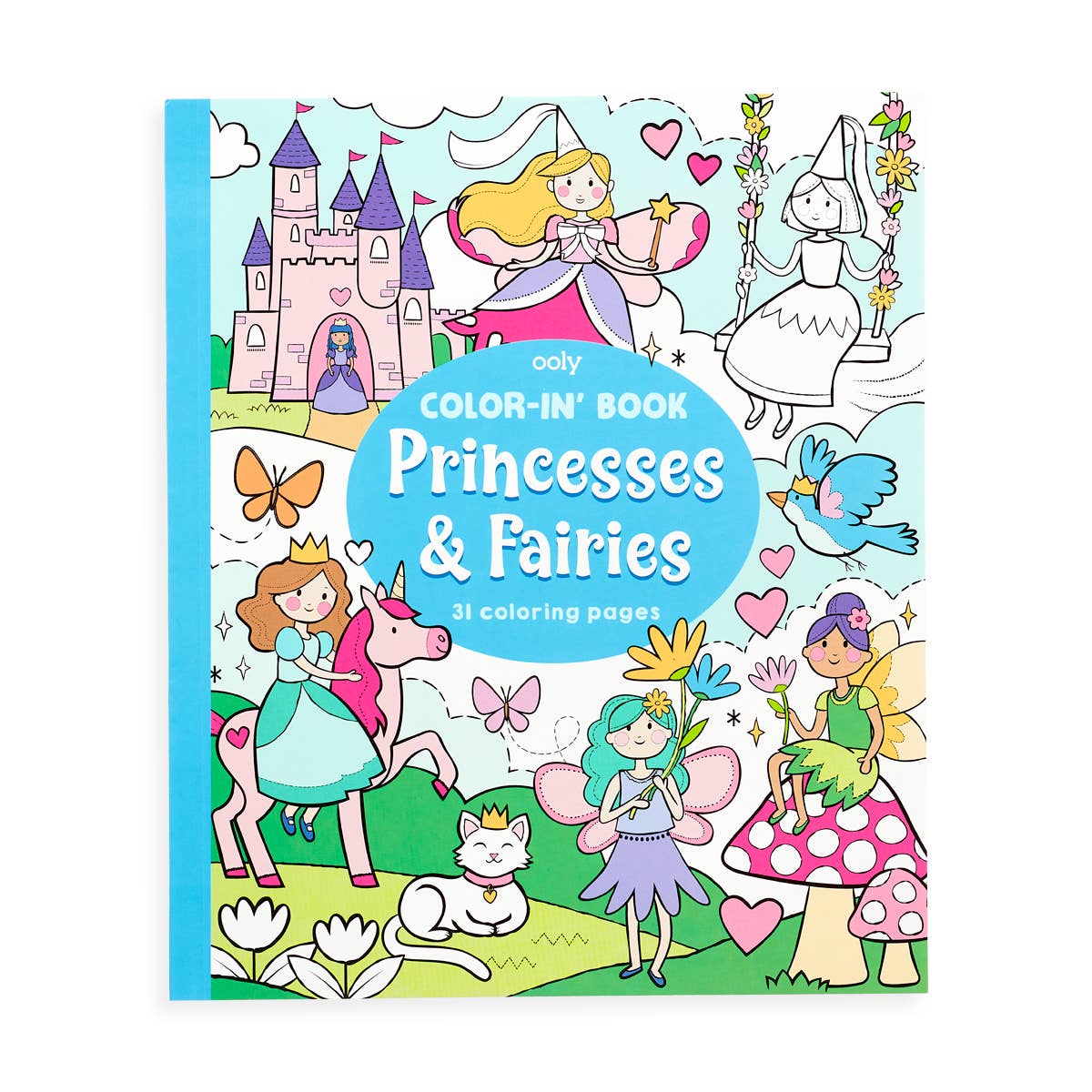 Color-in' Book: Princesses & Fairies Coloring Book