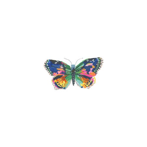 Midnight Butterfly Temporary Tattoo Pair - Tattly