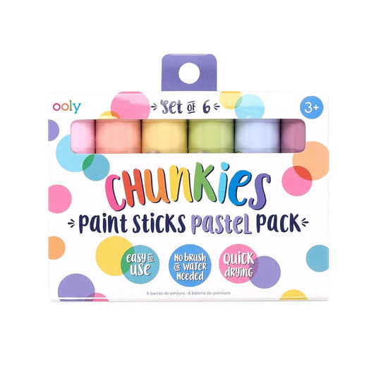 Chunkies Paint Sticks, Pastel, by OOLY