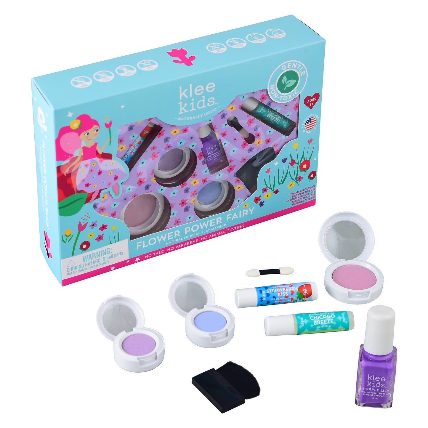 Flower Power Fairy - Deluxe Natural Makeup Kit