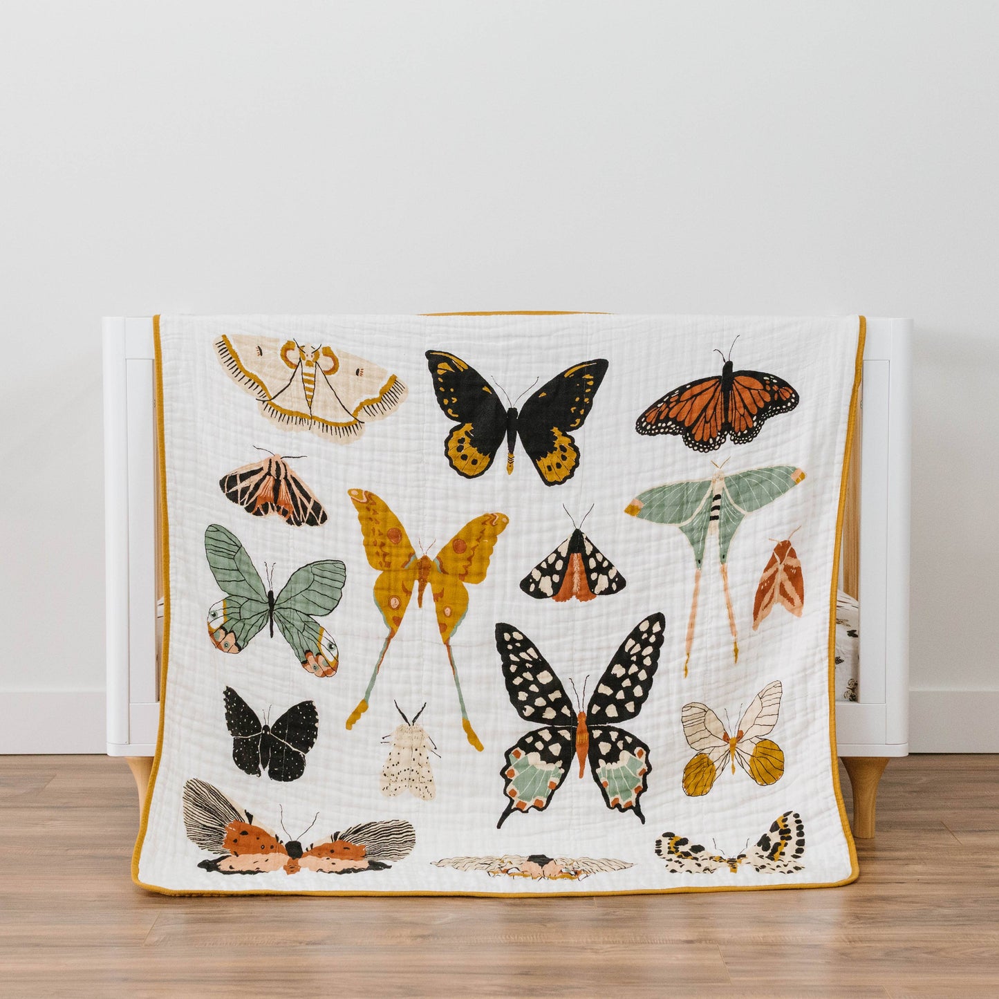 Butterfly Collector Quilt | Cotton Muslin