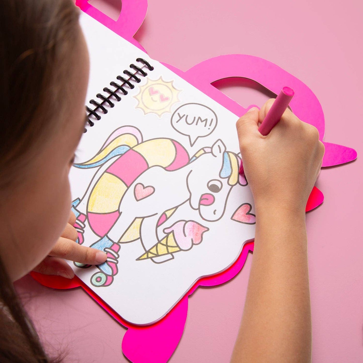 Unicorn Super Coloring & Sticker Book by Omy