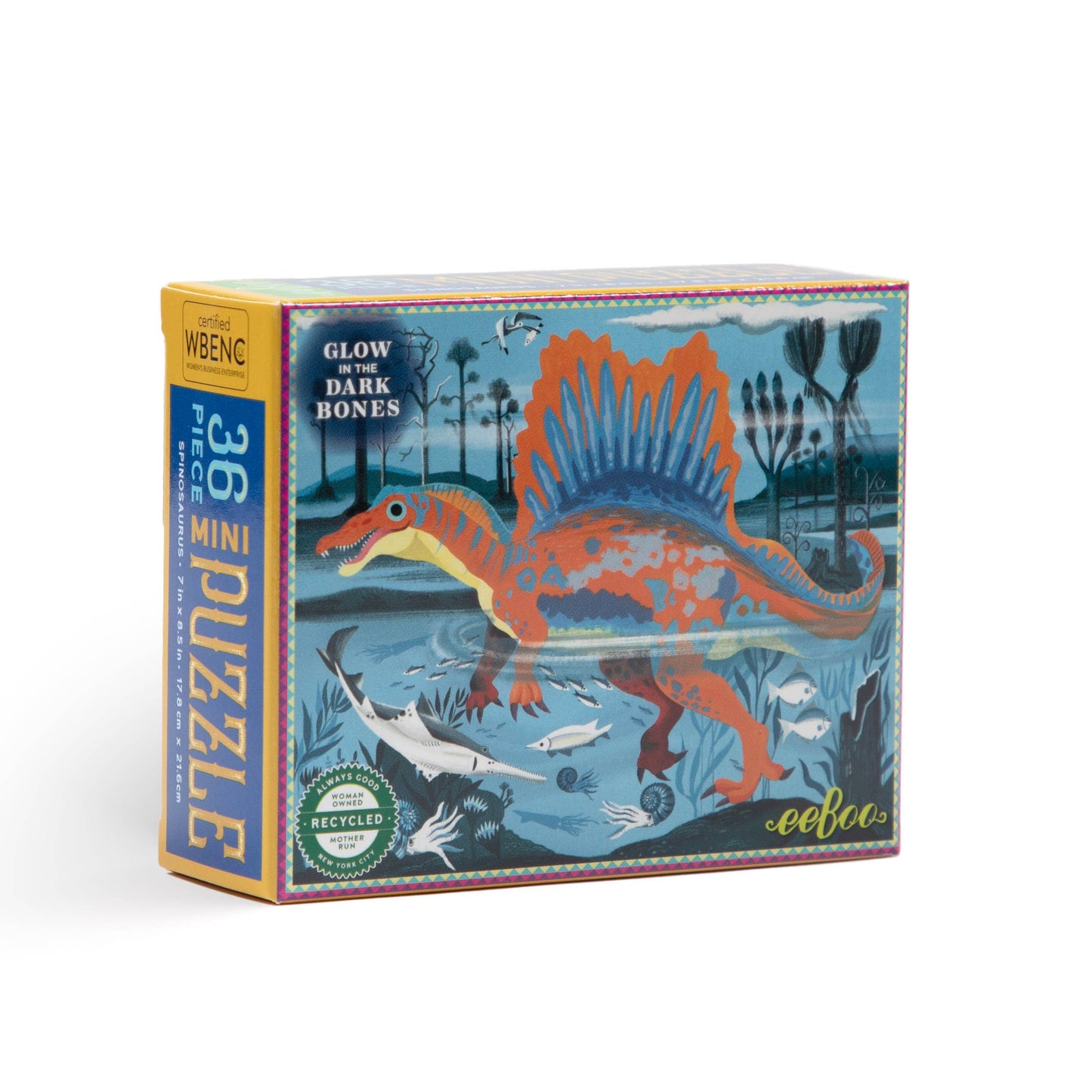 Glow in the Dark Dino Mini Puzzle