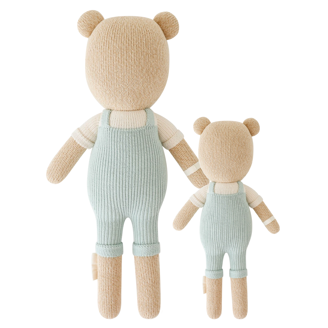 Charlie the Honey Bear Knit Doll - Cuddle + Kind