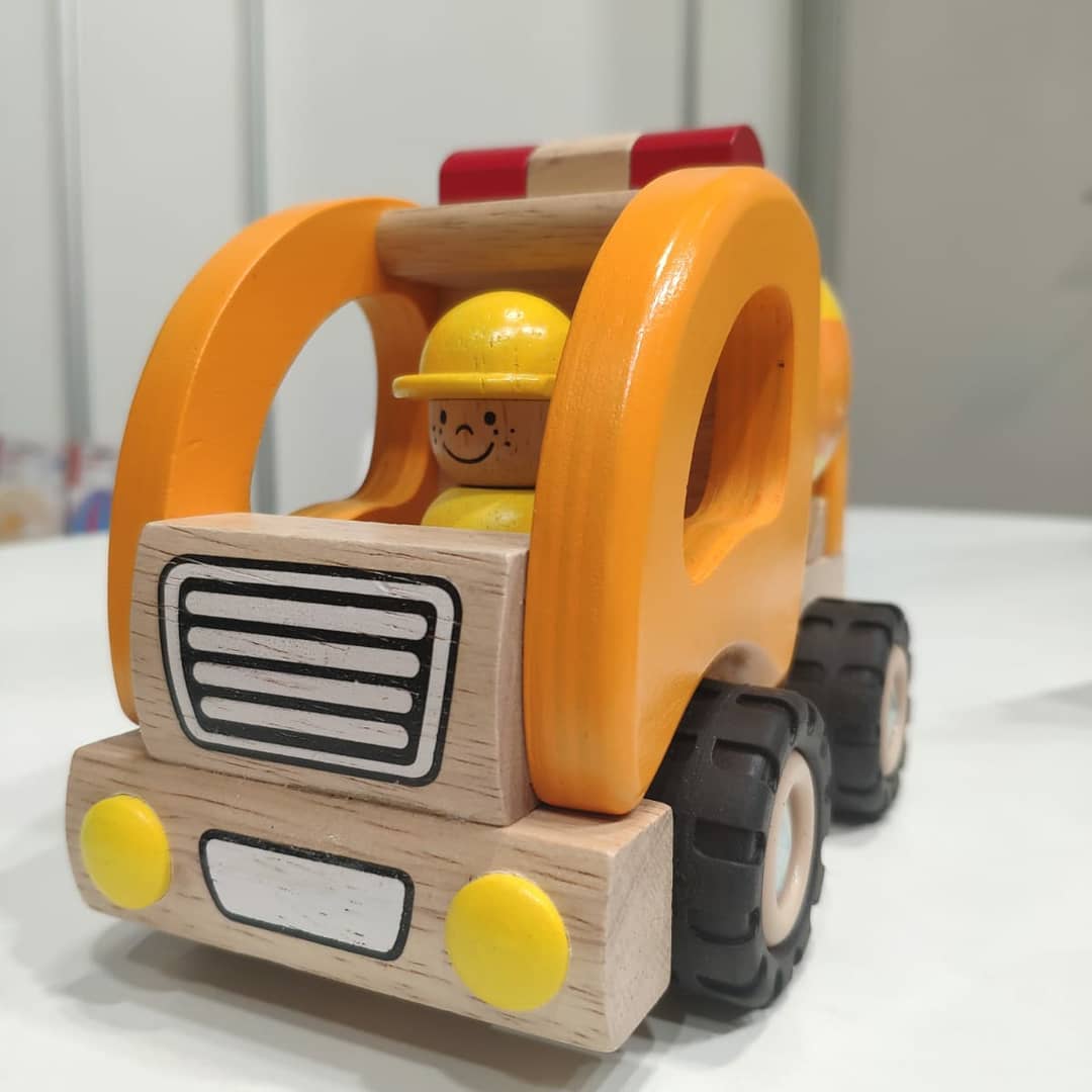 Wooden Cement Mixer Truck