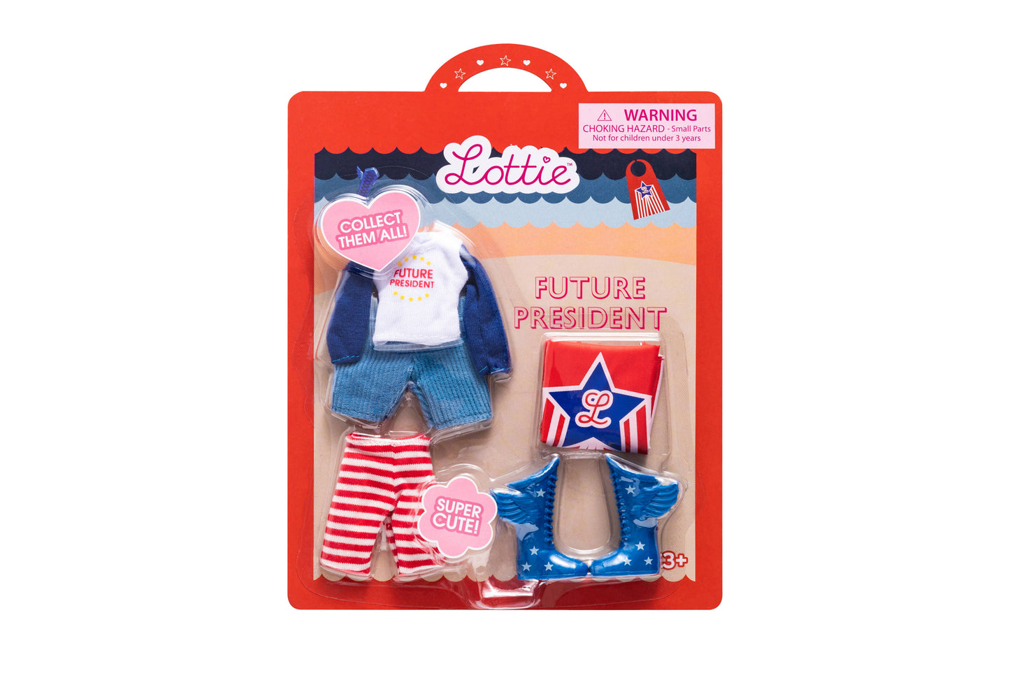 Future President Lottie Doll Accessories