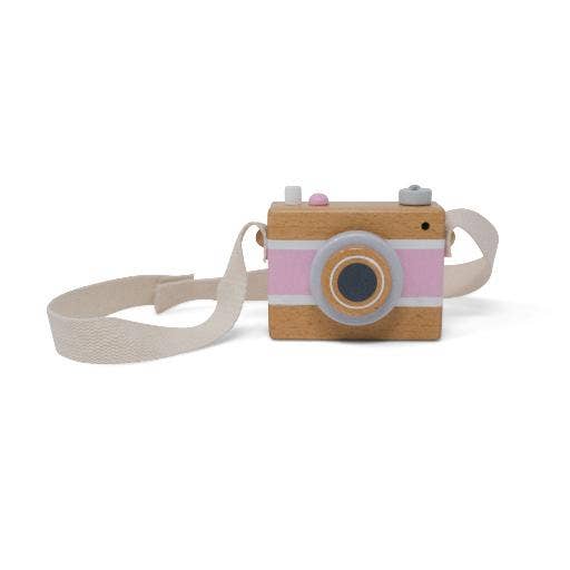 Vintage Camera Music Box - Pink by Jack Rabbit Creations