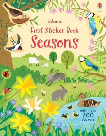First Sticker Book: Seasons by Usborne