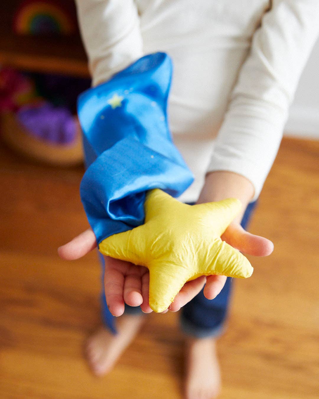 Silk Skytail - Waldorf Toy for Throwing, Movement Play