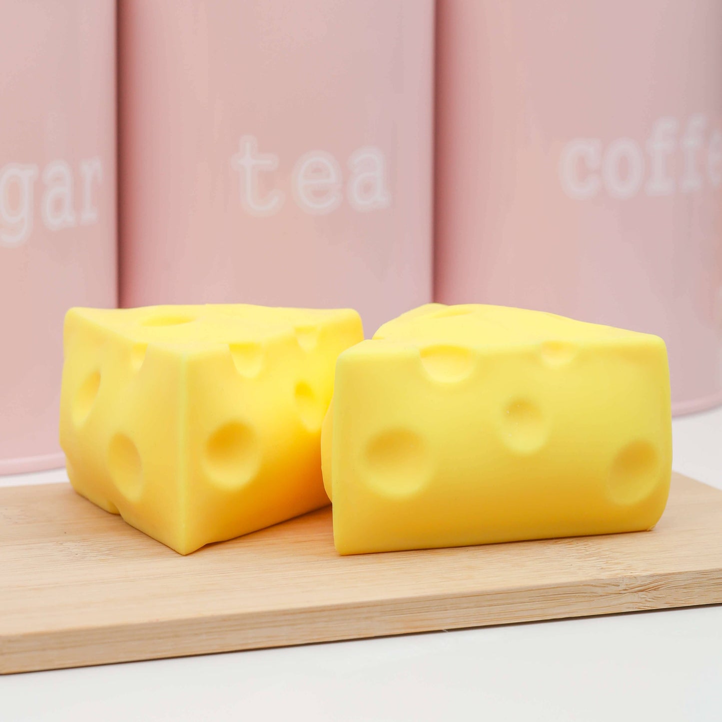 So Cheesy! Cheese Shaped Squishy Stress Toy by Kawaii Slime Company
