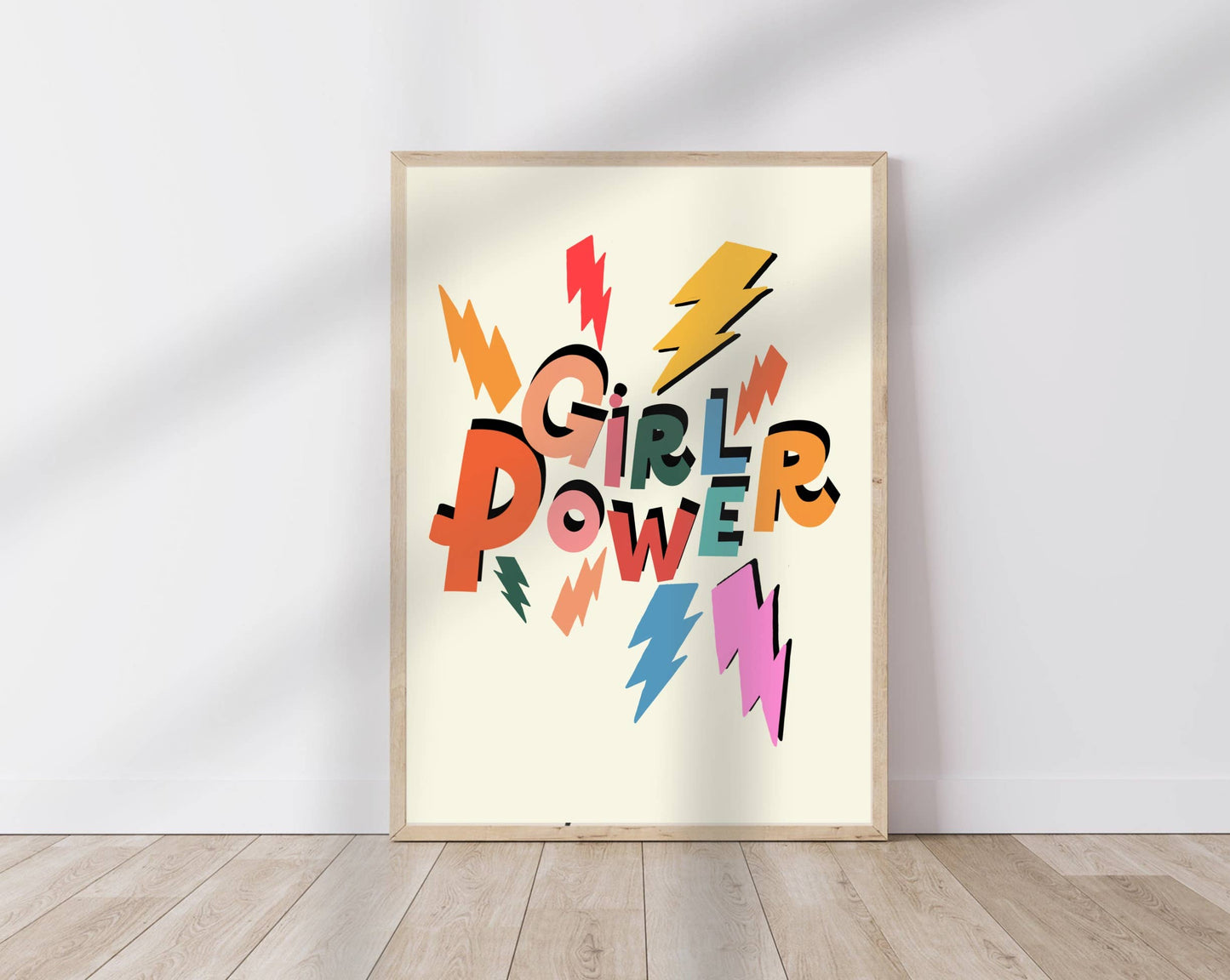 Girl Power Art Print