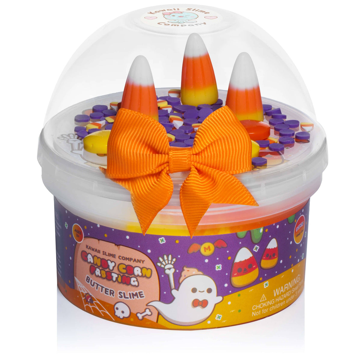 Candy Corn Frosting Butter Signature Dome™ Slime