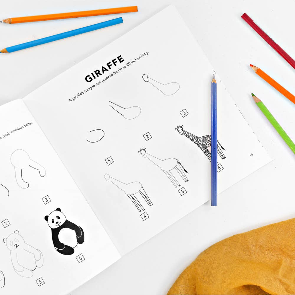 All The Animals: How To Draw Book For Kids