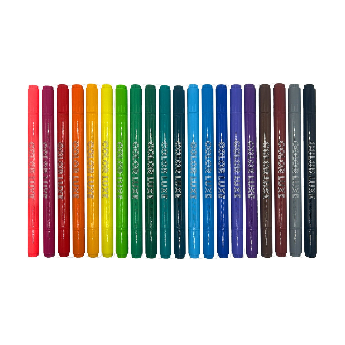 Color Luxe Double-Ended Markers (Set of 20)