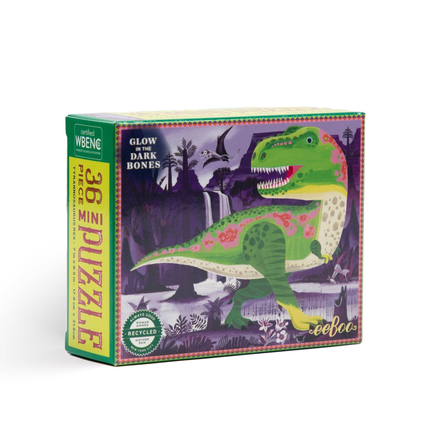 Glow in the Dark Dino Mini Puzzle