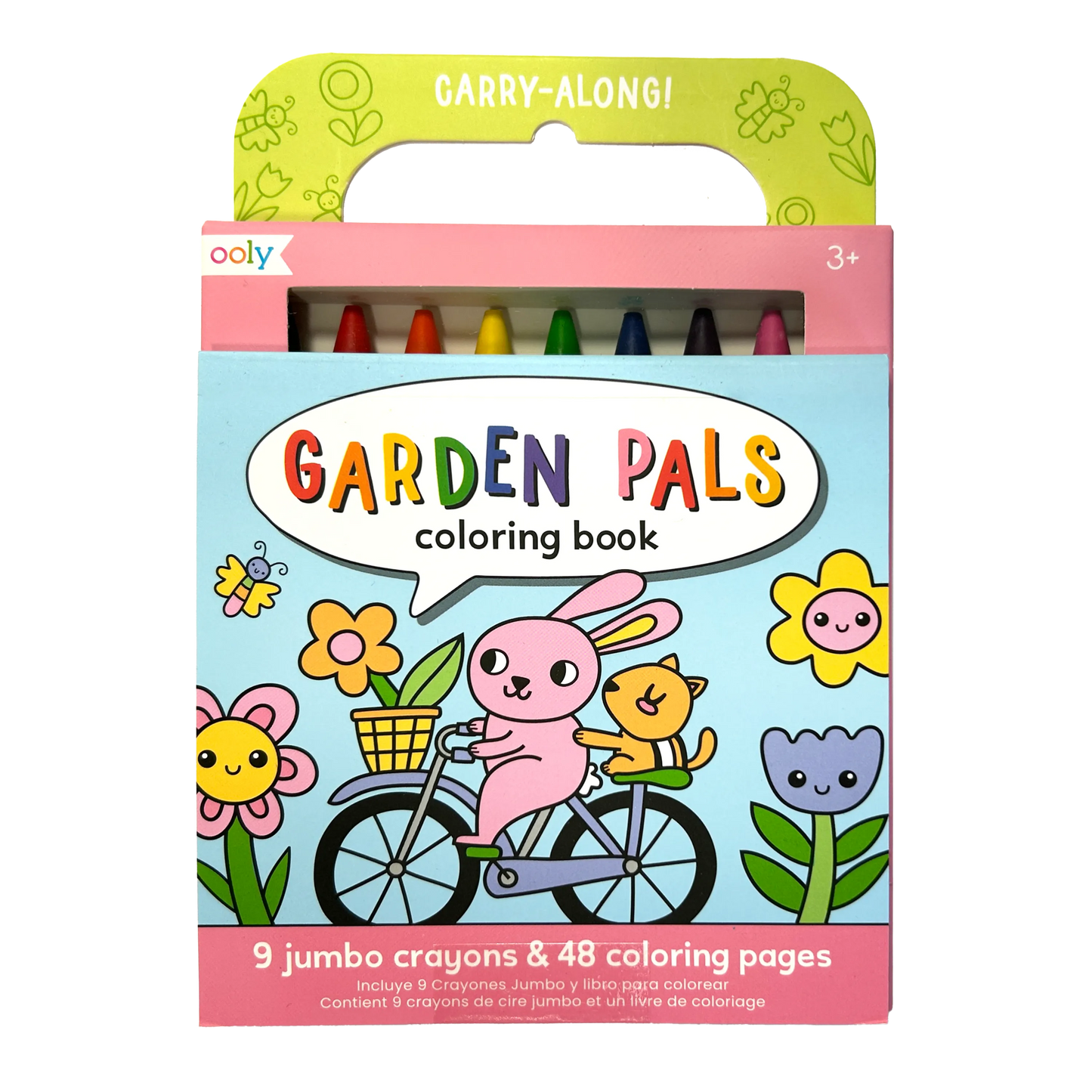 Carry-Along: Coloring Book Set - Garden Pals