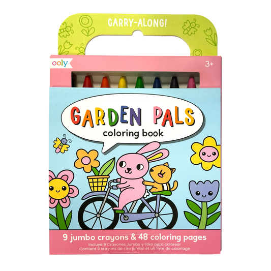 Carry-Along: Coloring Book Set - Garden Pals