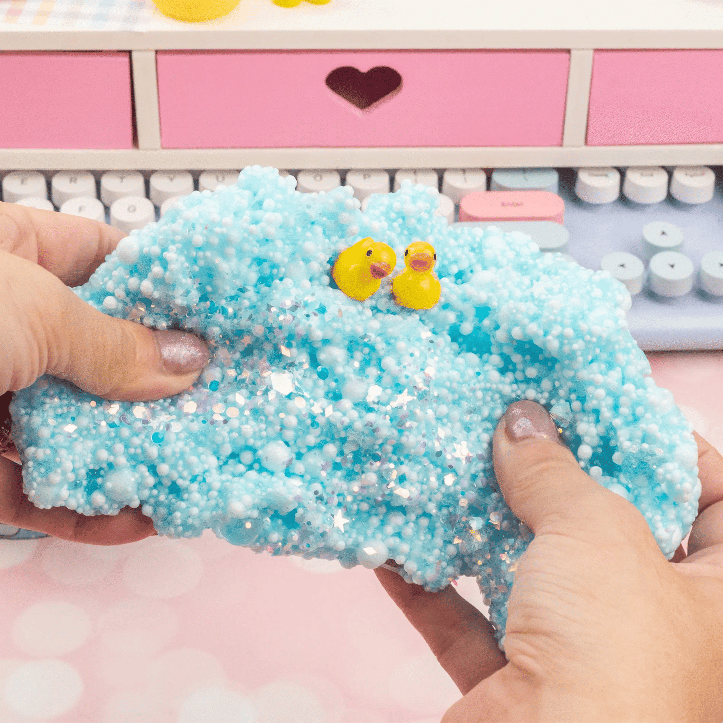 Squeaky Clean Bubble Floam Slime