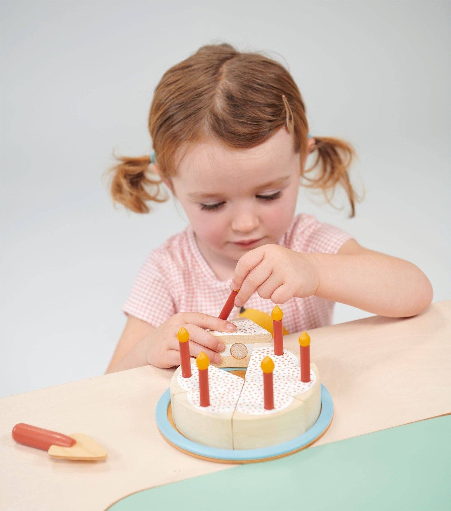 Wooden Birthday Cake