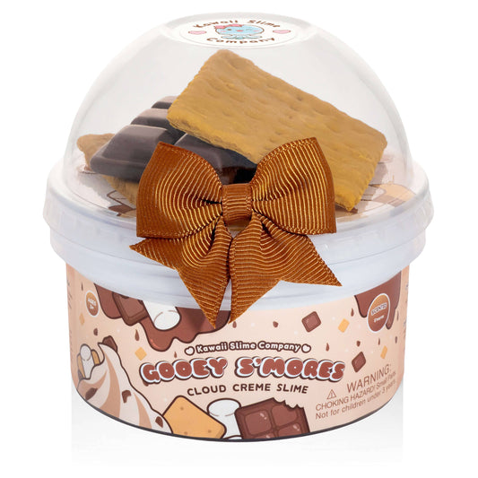 Gooey S'mores Cloud Creme Slime by Kawaii Slime Company