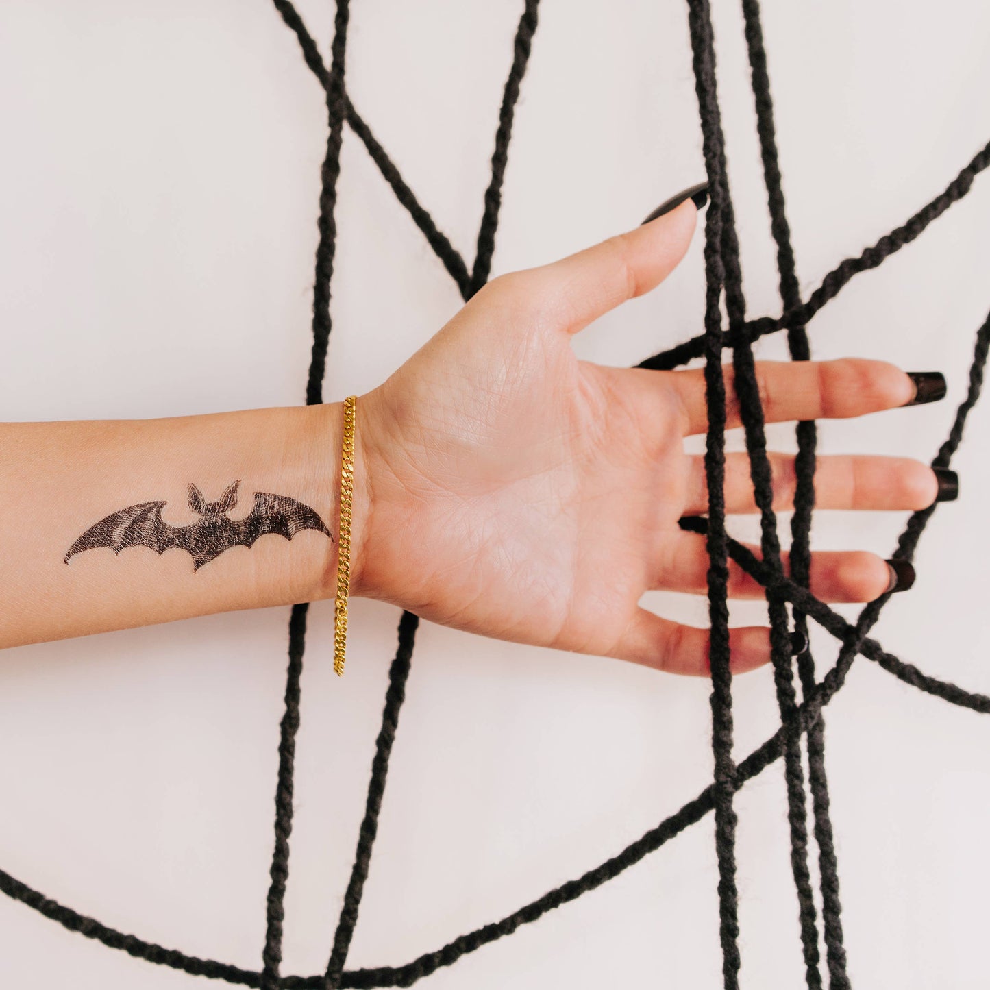 Vampire Bat Temporary Tattoo Pair EG