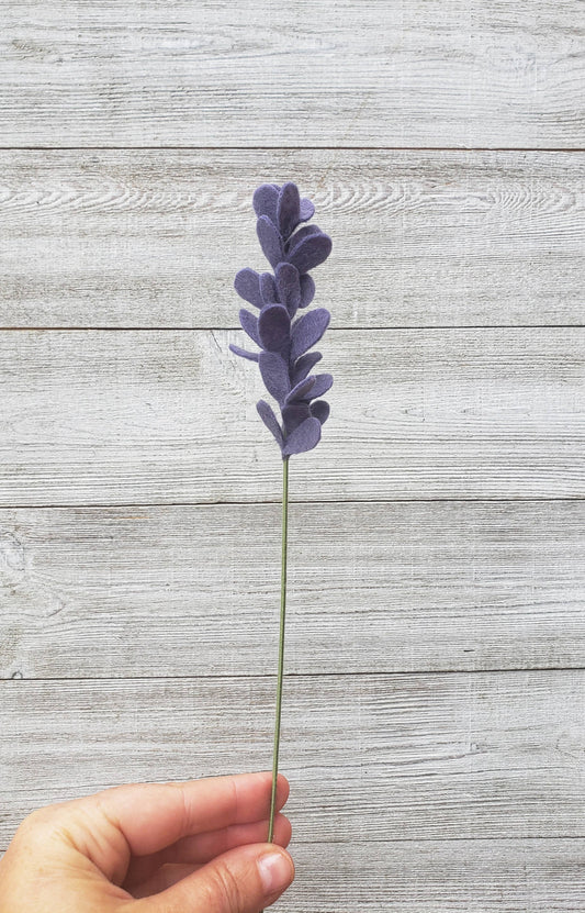 Felt Lavender Stem