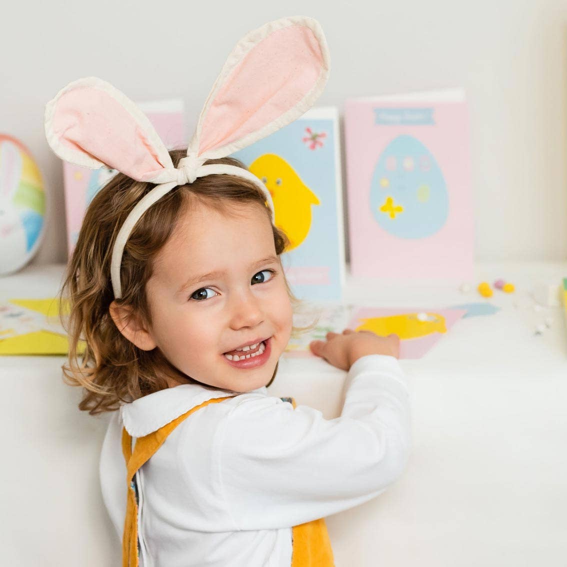 Fabric Dress Up Easter Bunny Ears