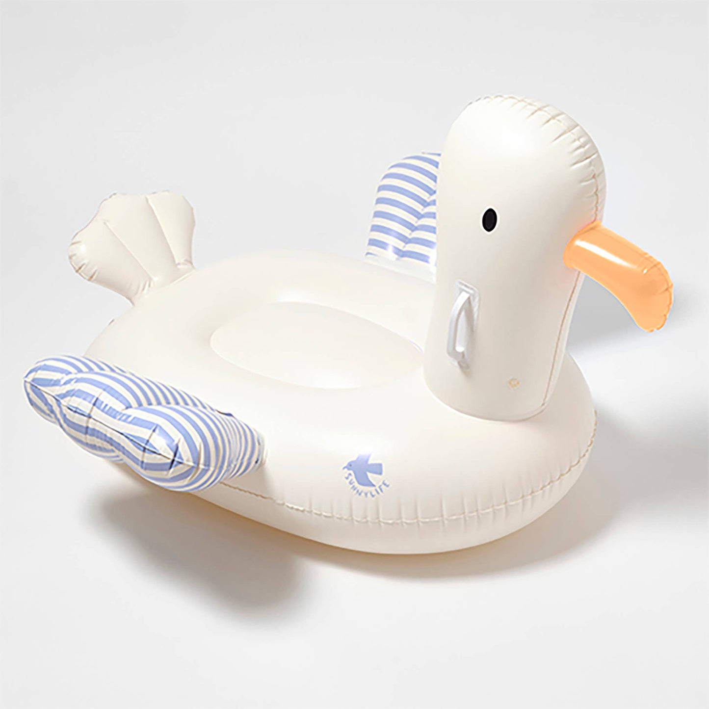 Kids Ride-On Sid the Seagull Blue Stripe