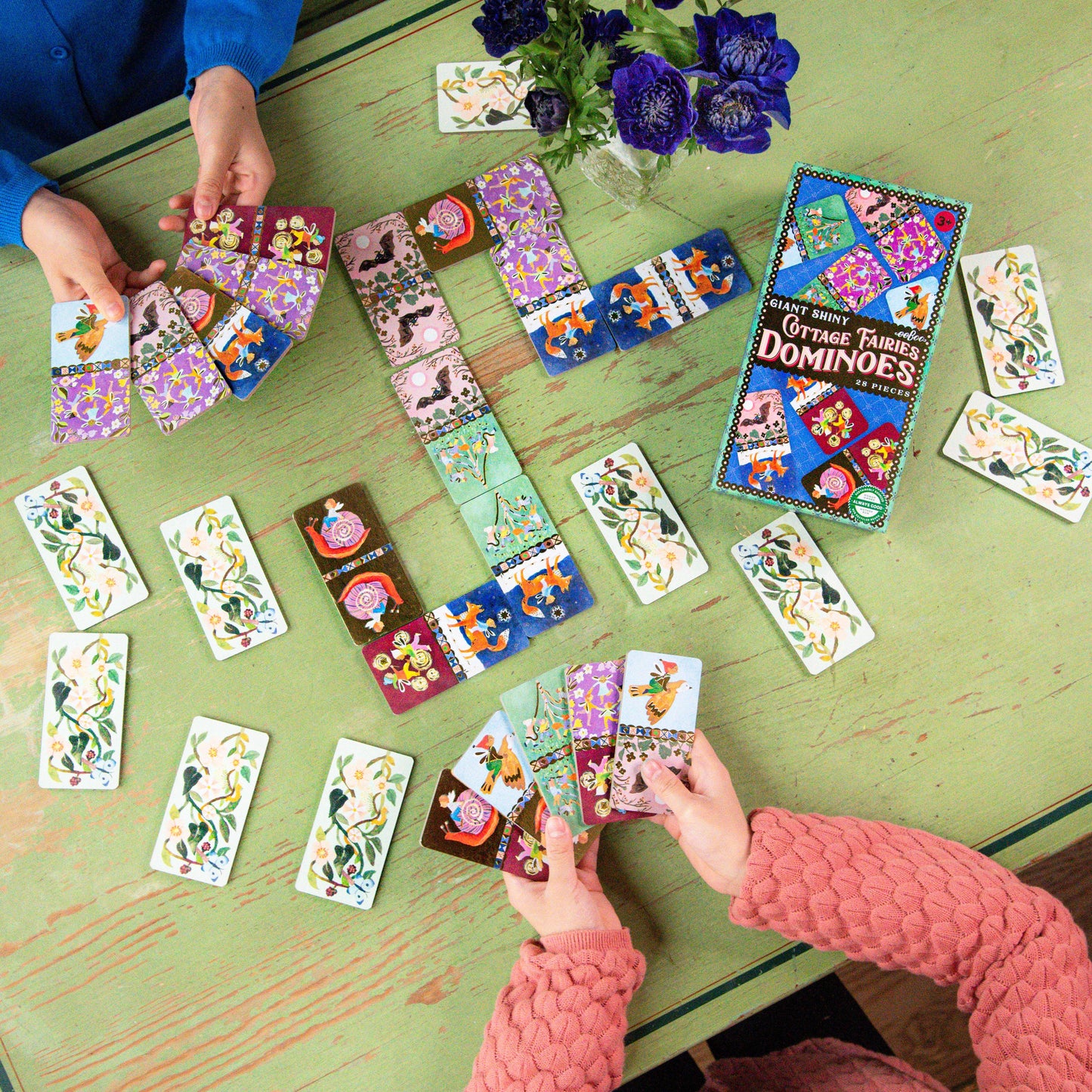 Cottage Fairy Giant Shiny Dominoes