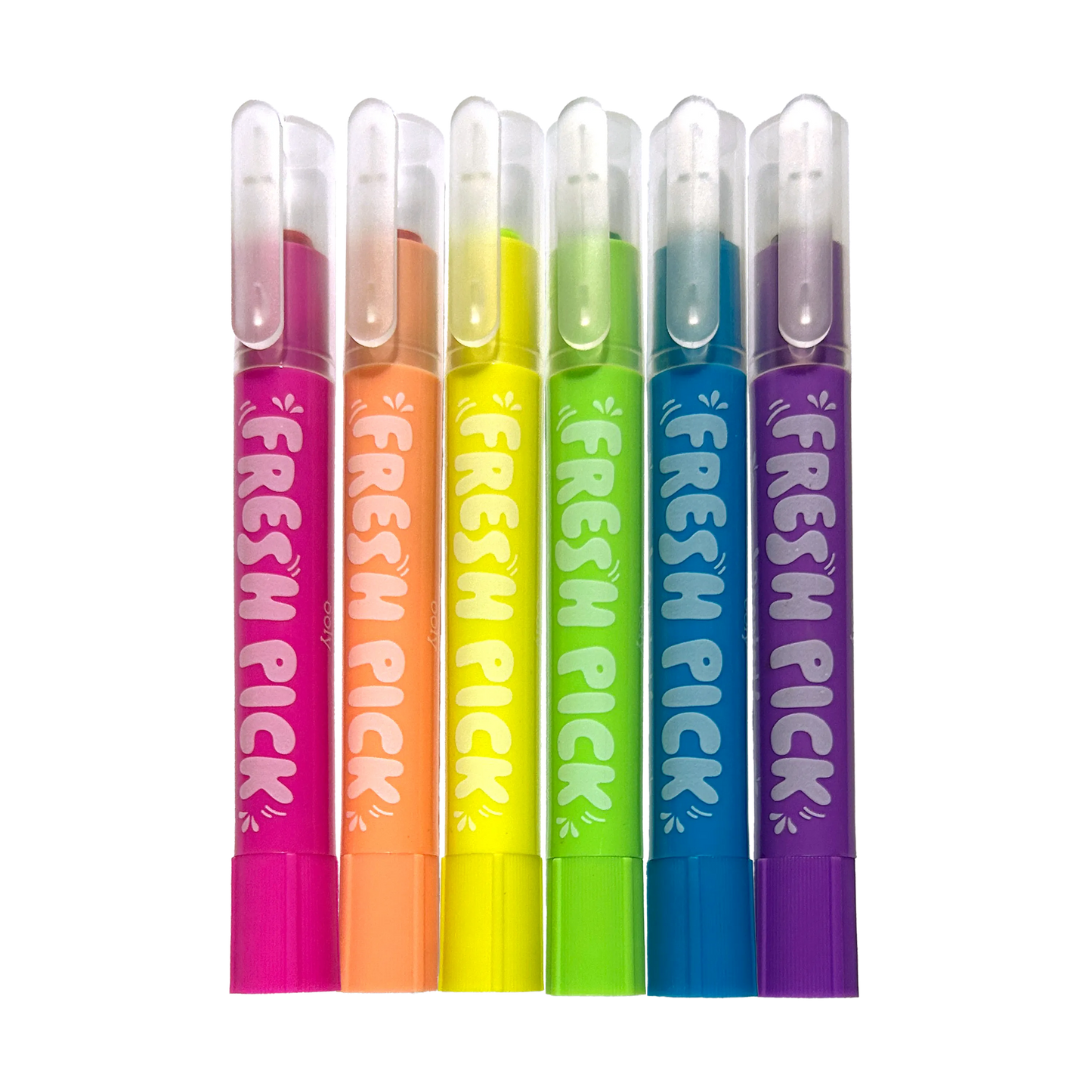 Fresh Pick Apple Scented Gel Crayons by OOLY