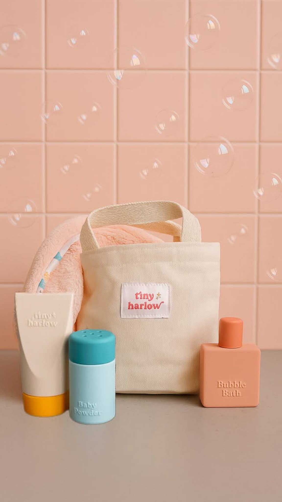 Tiny Bath Time Set for Dolls