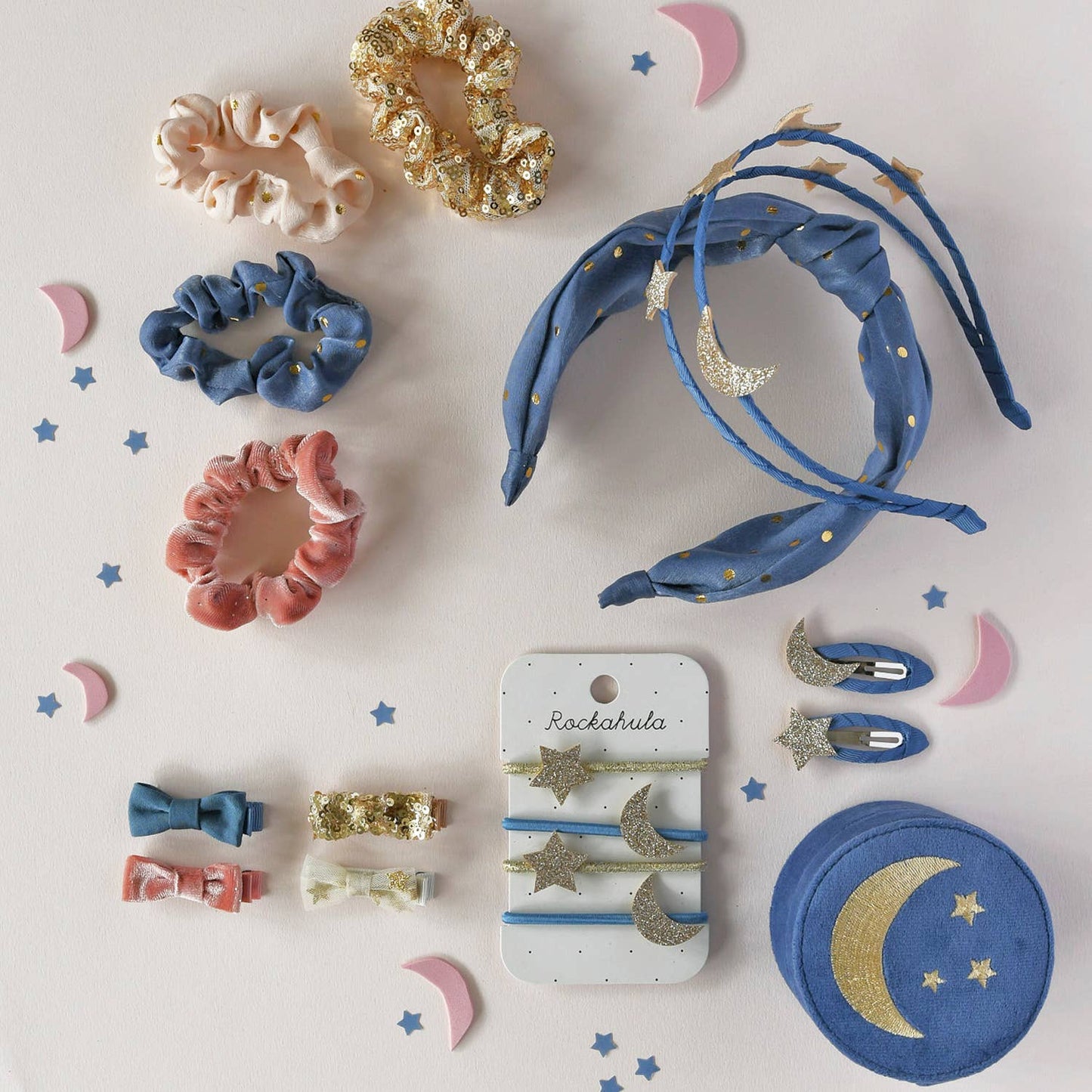 Moon & Stars Mini Jewelry Box