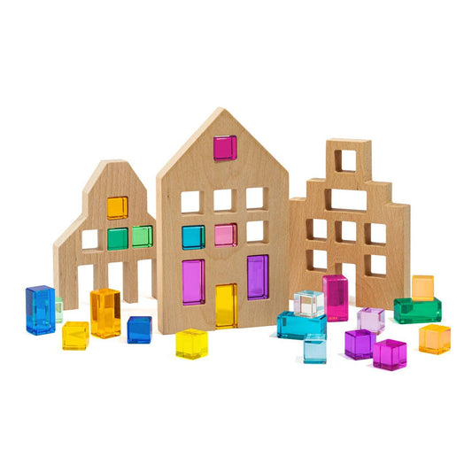 Riley City Blocks & Gems Set