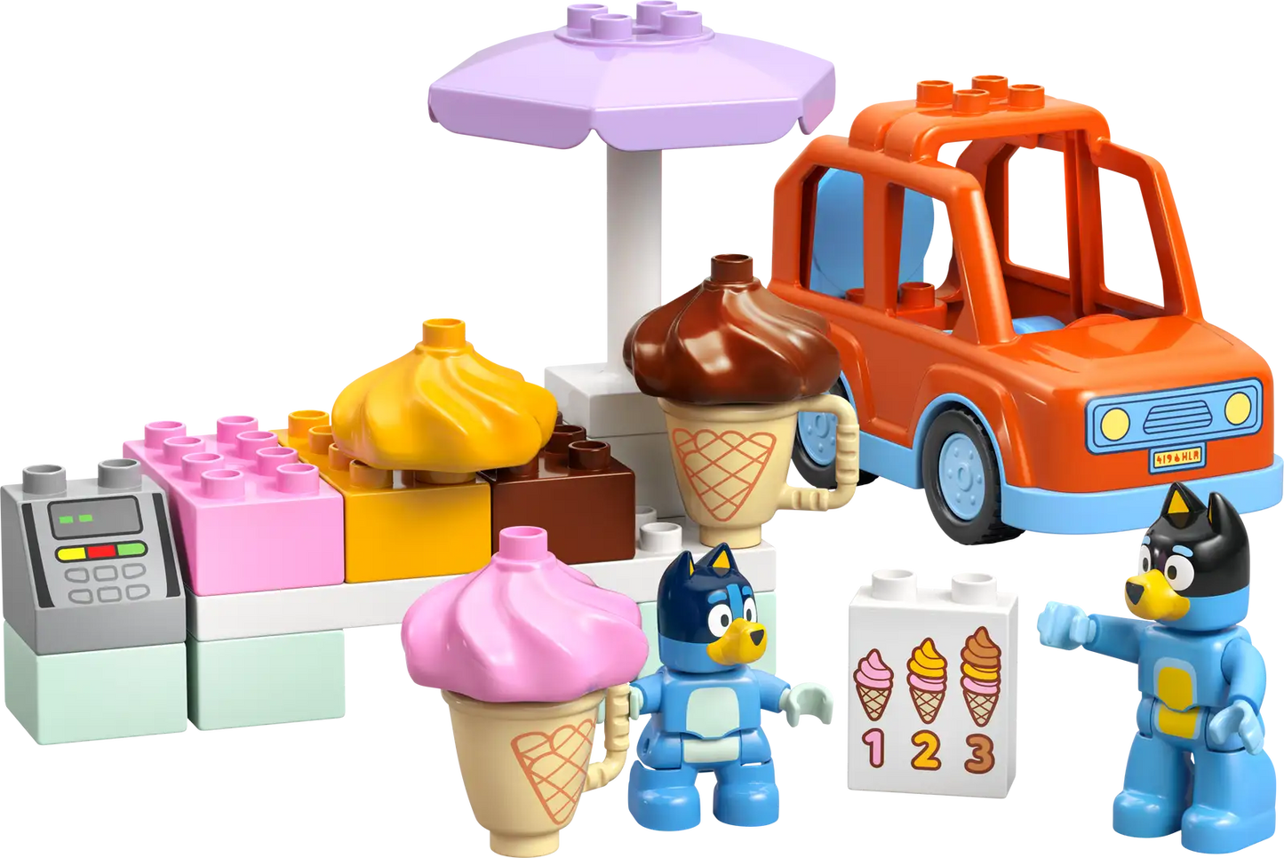 LEGO DUPLO Ice Cream Trip with Bluey