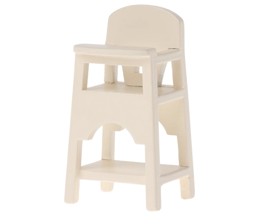 High Chair, Mouse, Off White - Maileg