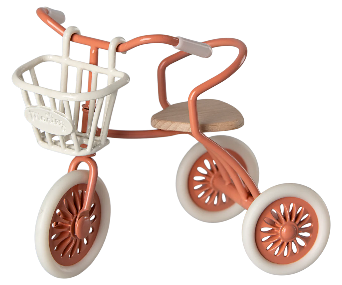 Tricycle Basket, Mouse, by Maileg