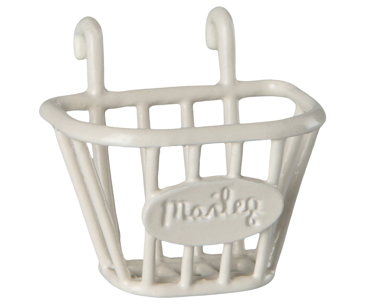 Tricycle Basket, Mouse, by Maileg