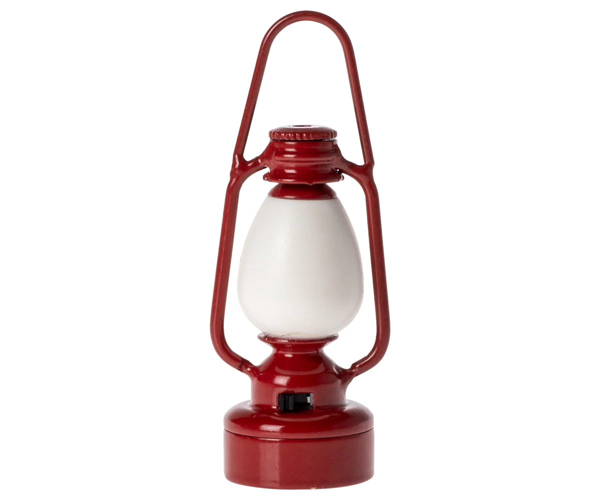 Vintage Lantern, Mouse, Red