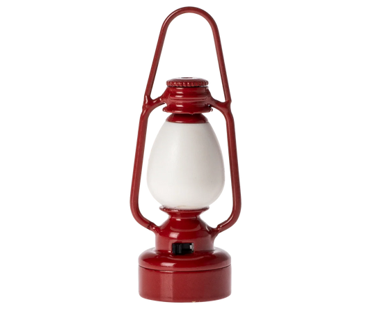 Vintage Lantern, Mouse, Red
