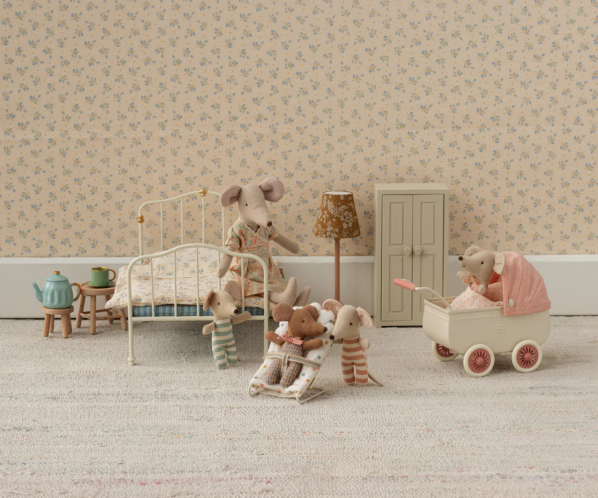 Mouse Pram (Stroller), by Maileg