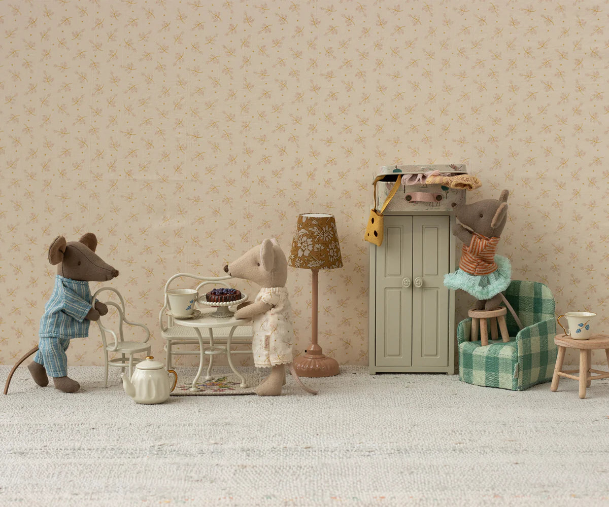 Café Set, Mouse, Small, Off-White