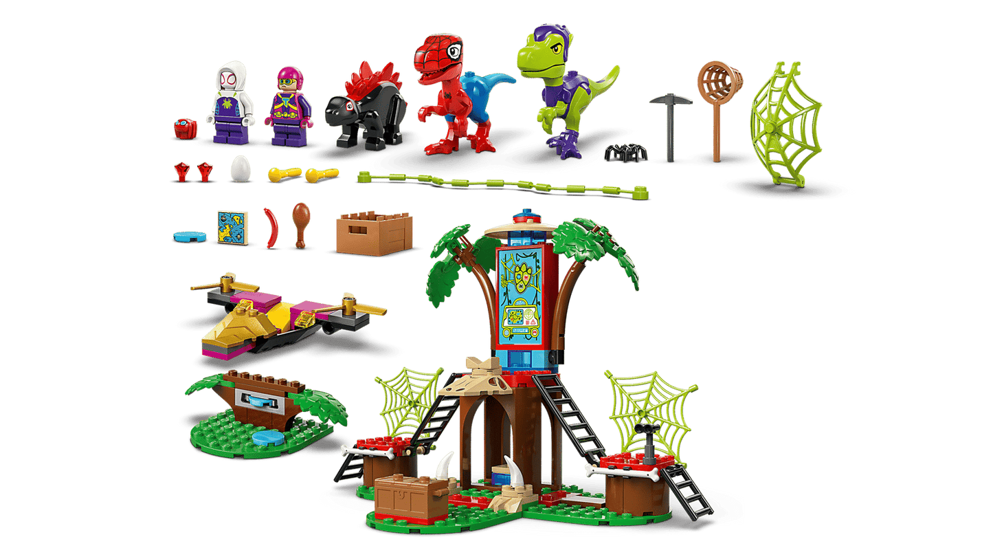 LEGO Spidey and Gobby's Raptor Battle