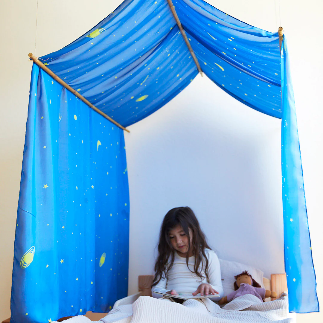 Double Playsilk Star by Sarah's SIlks