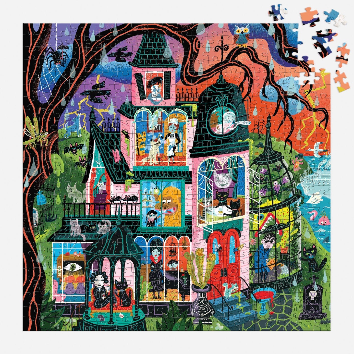 Monster Mansion Puzzle