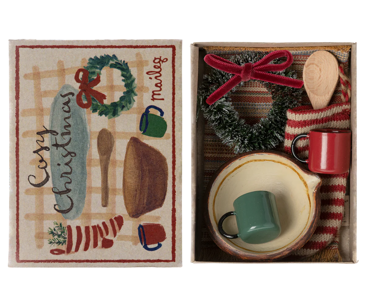 Cosy Christmas Set, Mouse - Maileg