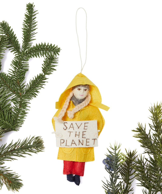 Greta Thunberg - English Ornament