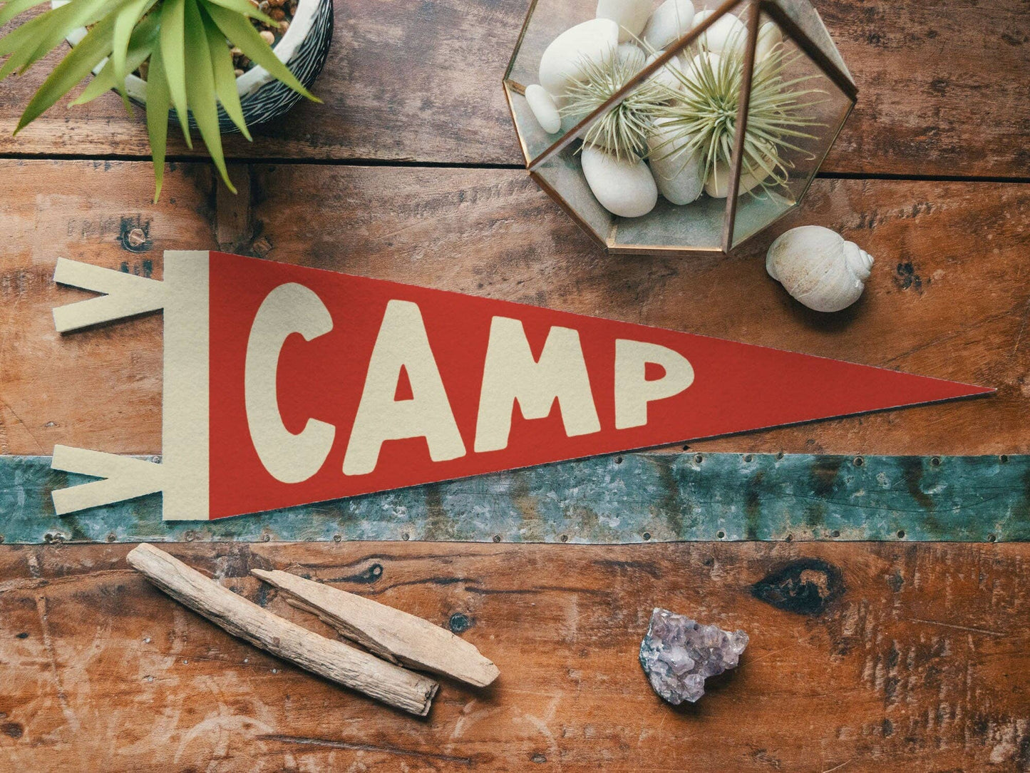 Camp Felt Pennant - Bold Vintage