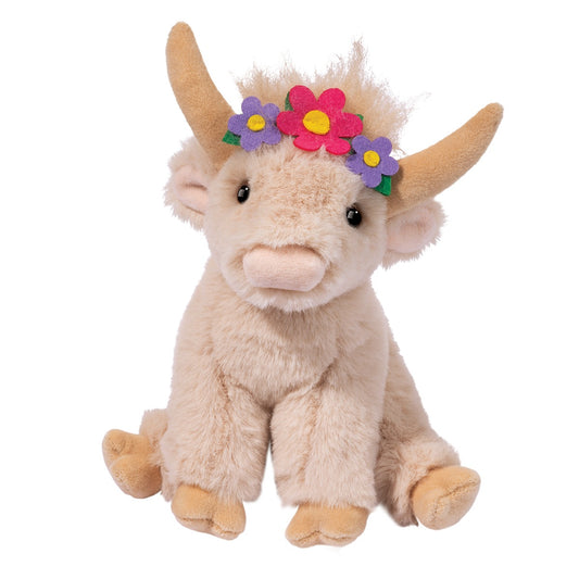 Laddie Flower Highland Cow Mini