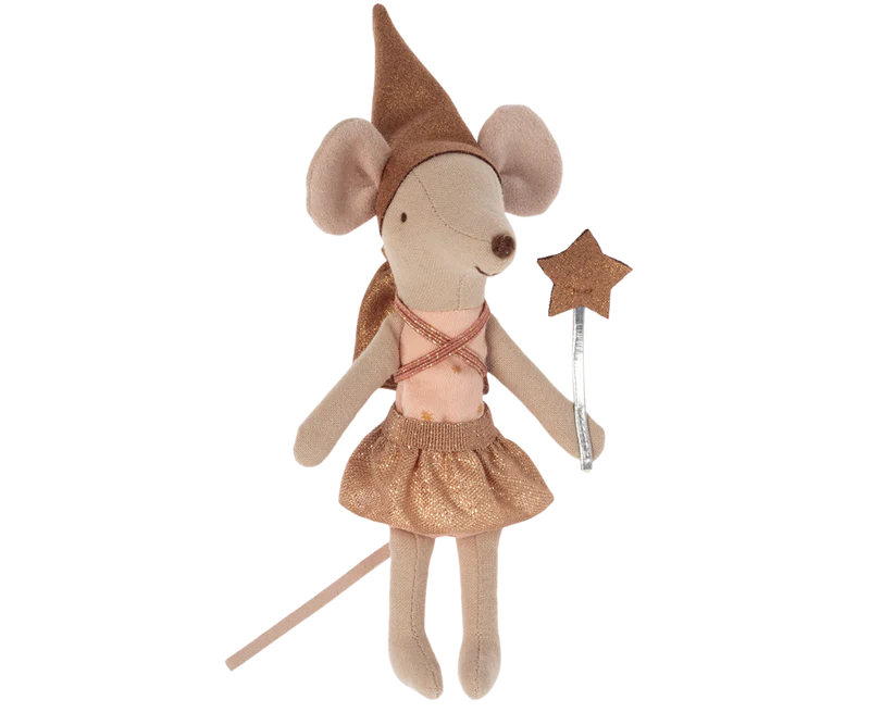 Tooth Fairy Mouse in Matchbox, Rose, by Maileg