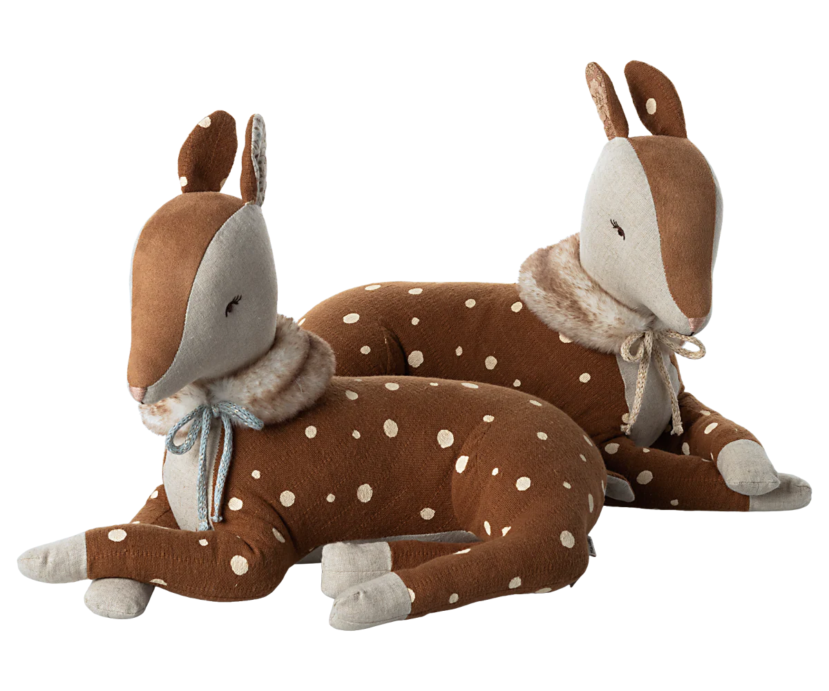 Cosy Bambi, Mint, by Maileg
